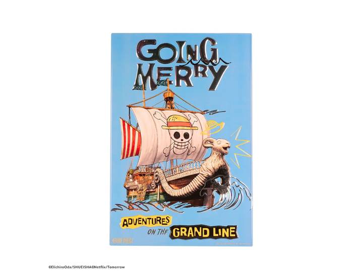 Plaque aluminium - The Grand Line - One Piece