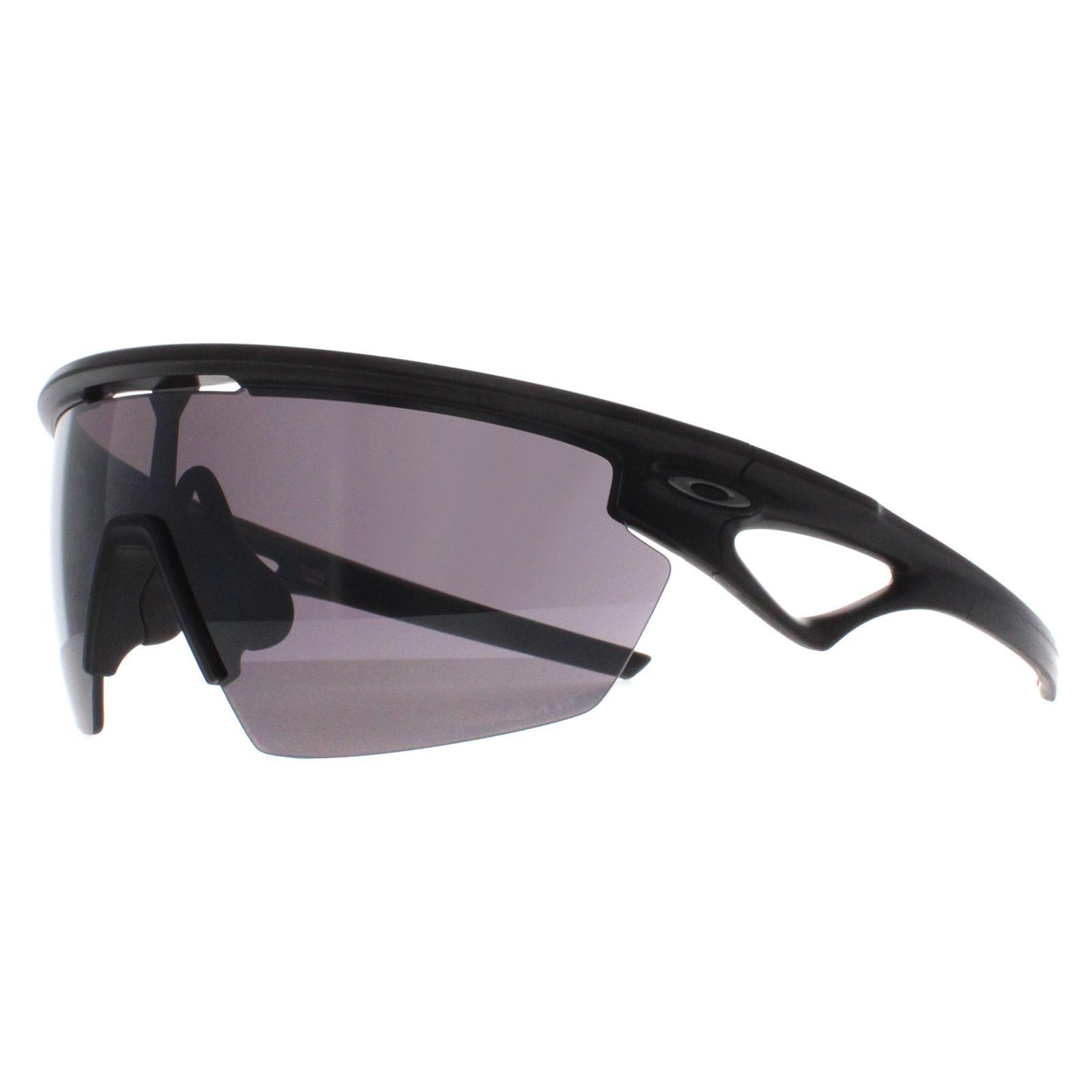 Oakley Wrap Unisex Mat Zwart Prizm Zwart Gepolariseerd Sphaera