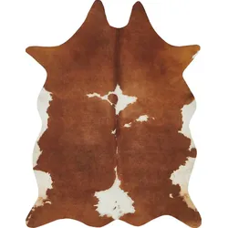 andiamo Teppich Kuhfell creme-braun 125cm x 155cm