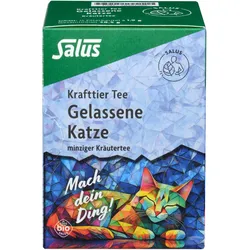 Krafttier Tee Gelassene Katze Bio Salus 15 ST