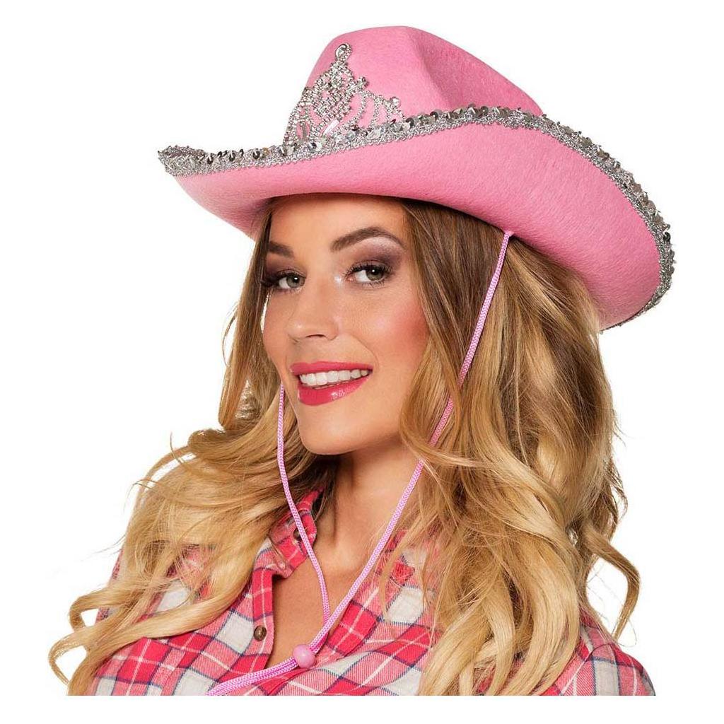 Boland Cowgirl Hut mit Strassdiadem (04392)