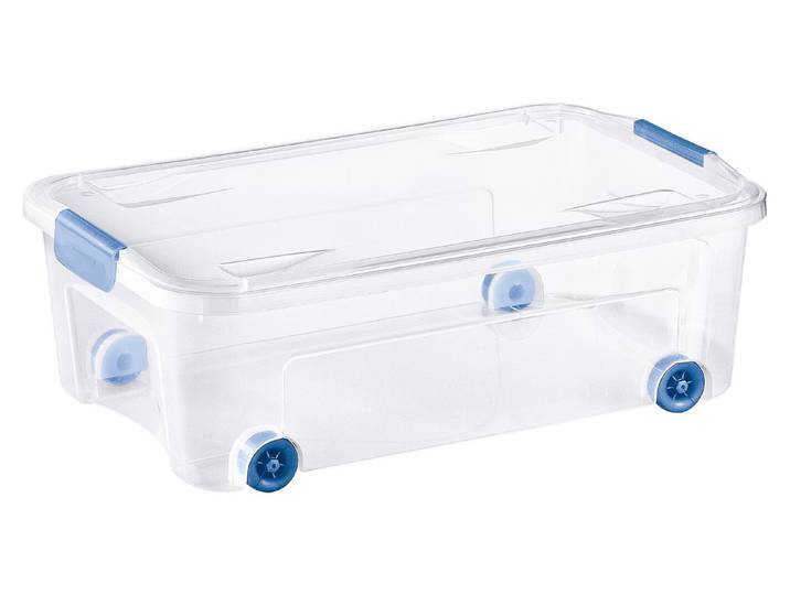 Combi BOX mit Klickdeckel und Rädern 29.5 l