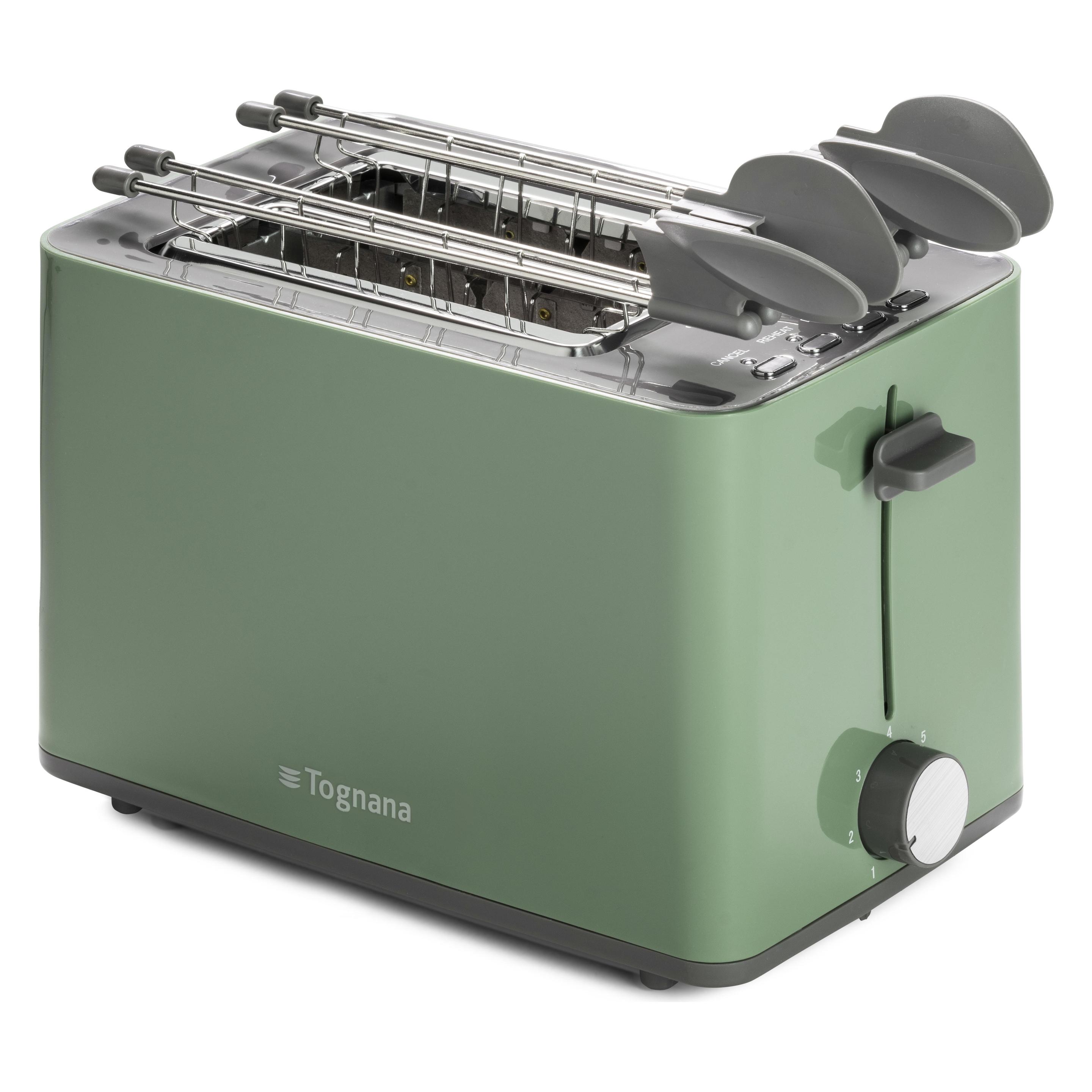 Tognana Iridea Toaster mit Doppelklemme und (D2DTN01IRVE)