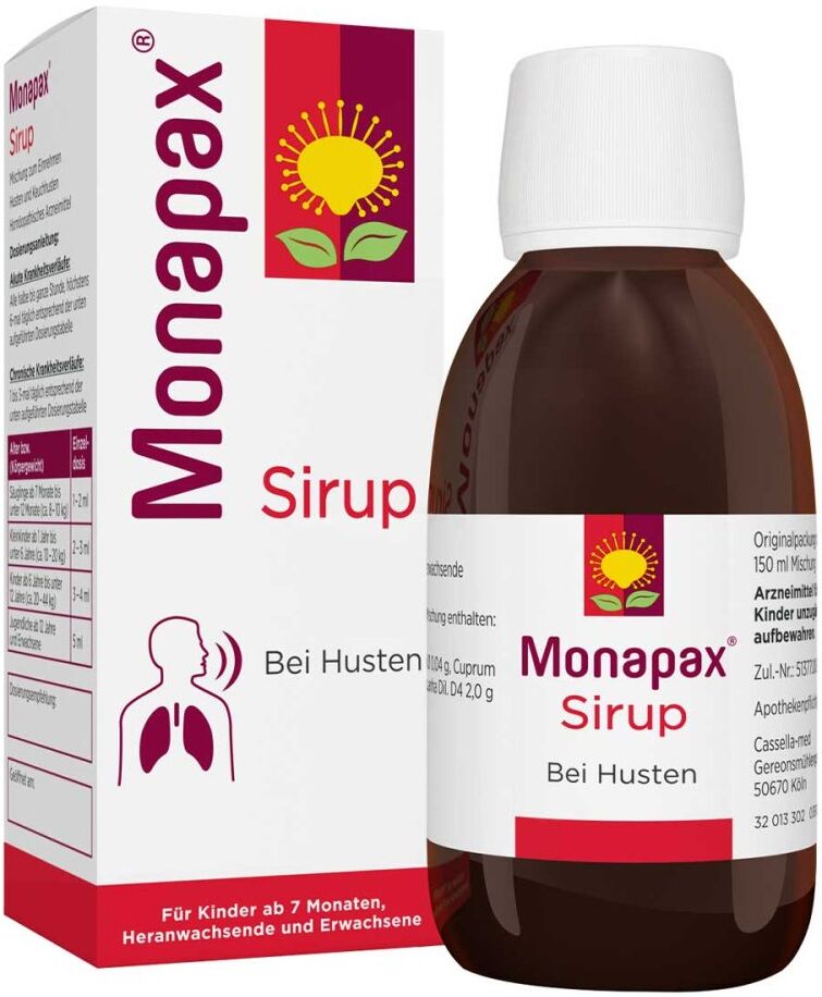 Monapax Sirup - bei Husten