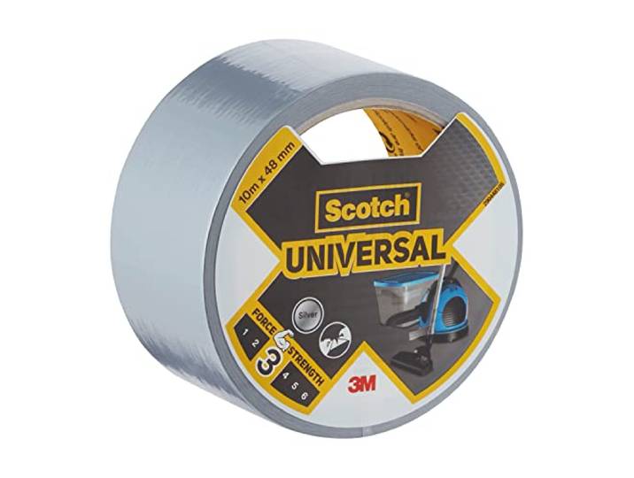 Scotch Universele Duct Tape Zilver 2904, 10m x 48mm