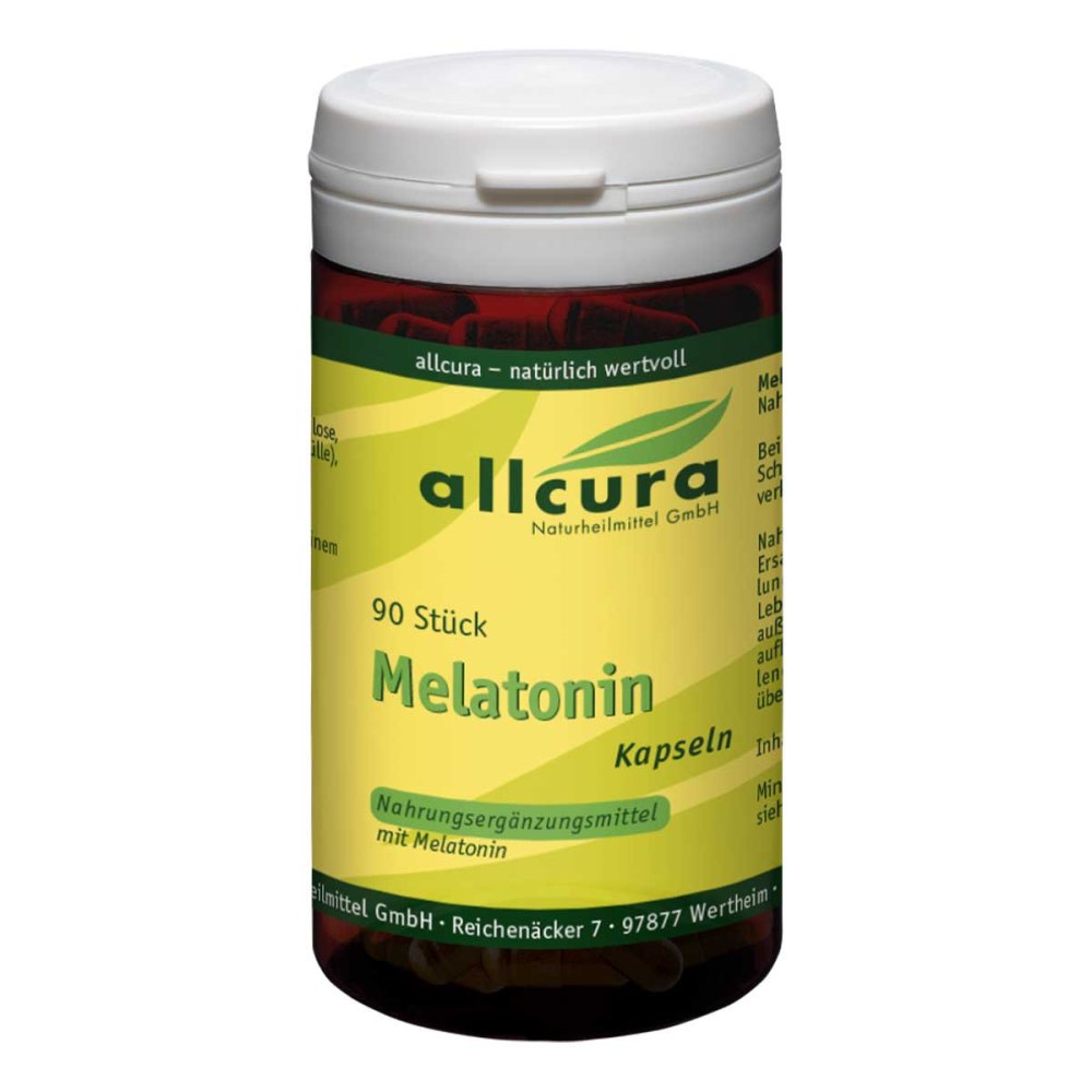 allcura Naturheilmittel GmbH Melatonin Kapseln 1 Mg 17907744