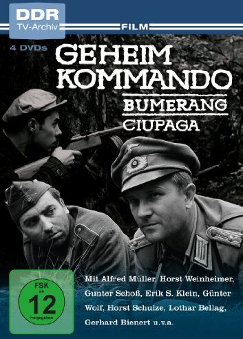 Helmut Krätzig - Geheimkommando Bumerang/Geheimkommando Ciupaga (DDR TV-Archiv) [4 DVDs] - Preis vom 12.10.2026 11:37:12 h