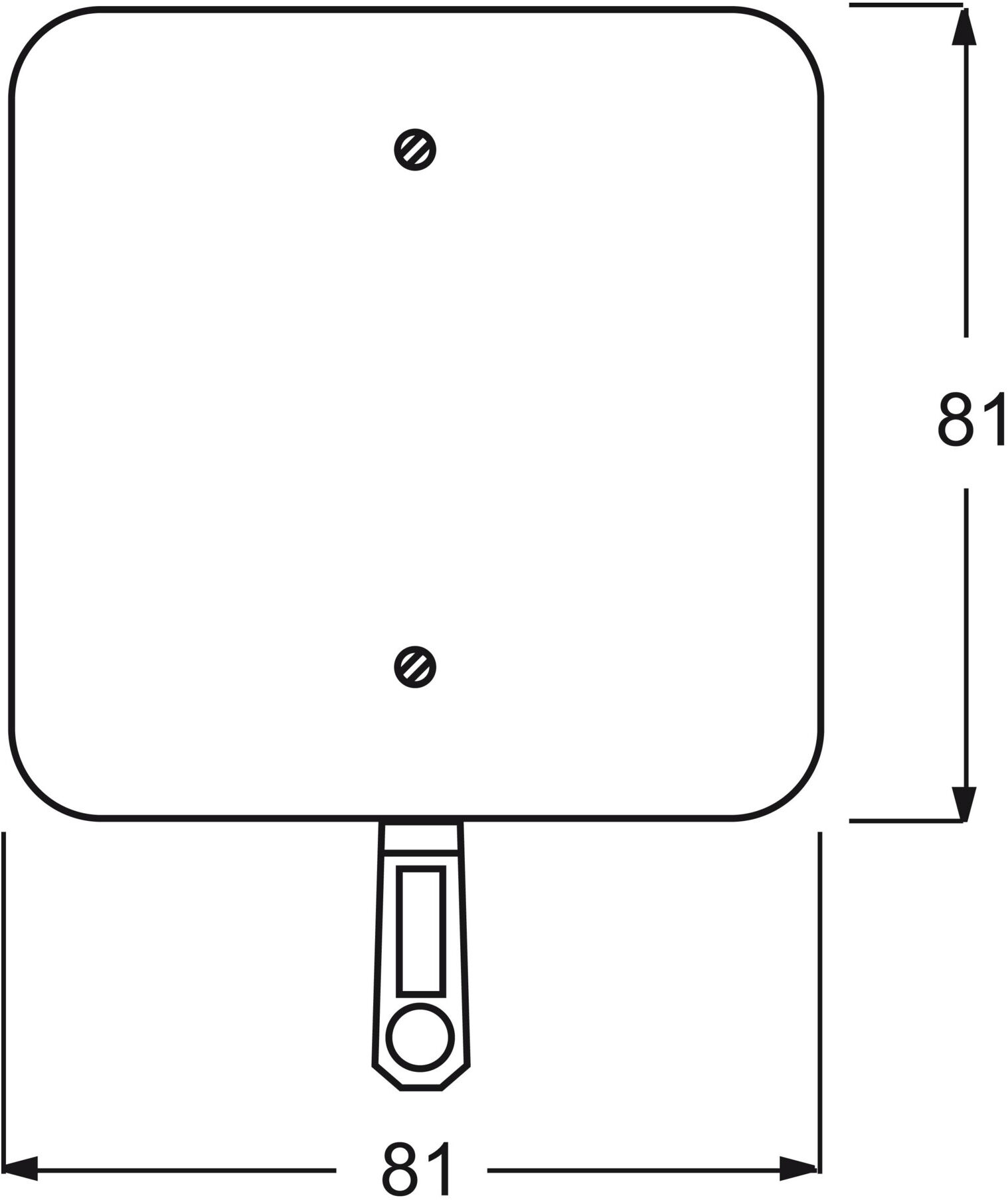 Busch-Jaeger Zugwechselschalter aws UP 2610/6 UJ-214 (2CKA001315A0027)