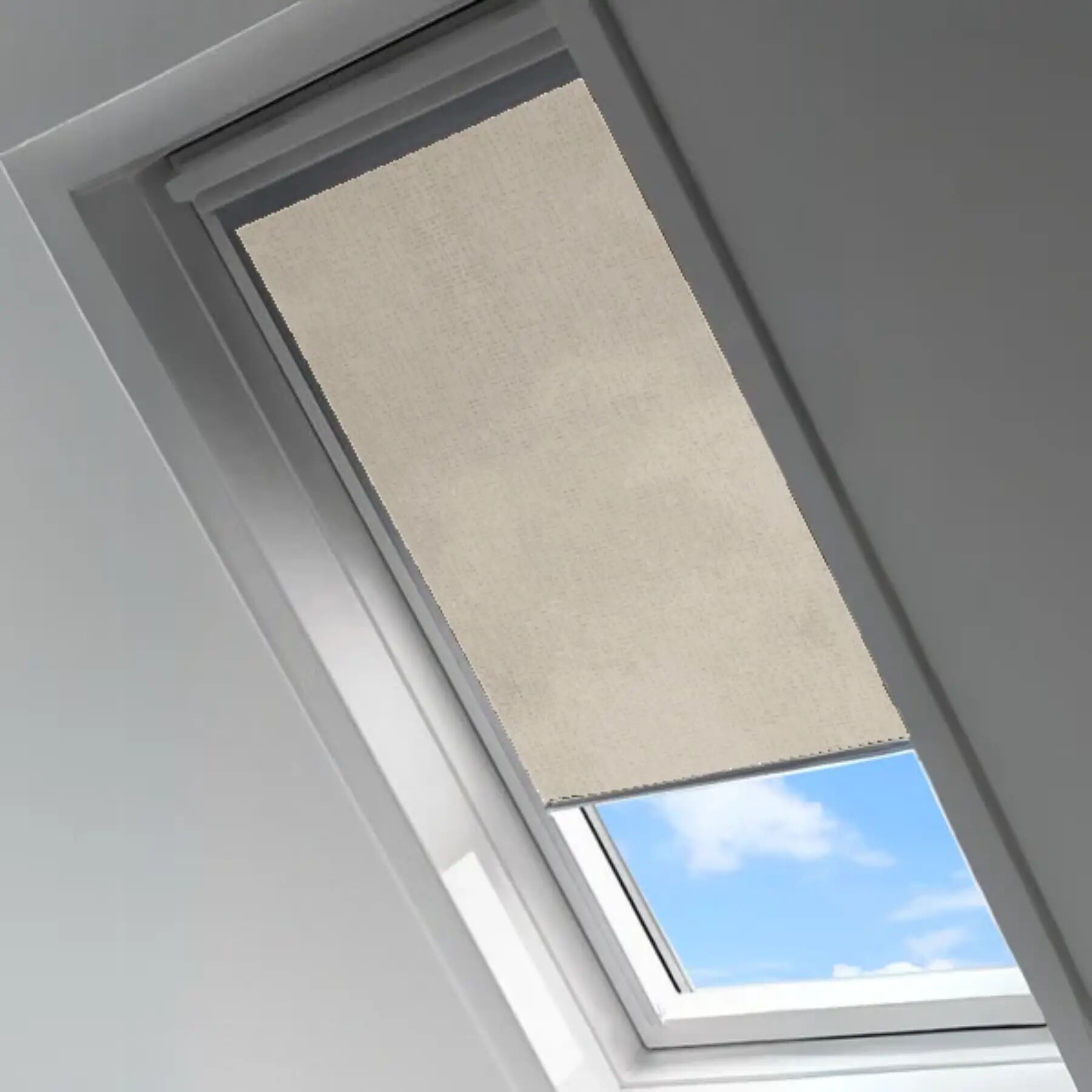 Stores-et-Rideaux.com Stores compatibles avec les fenêtres de toit VELUX Anti-Chaleur Soltis - polyester - thermique - design épuré