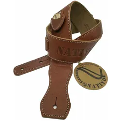 Wambooka Standard Strap Brown - Gitarrengurt