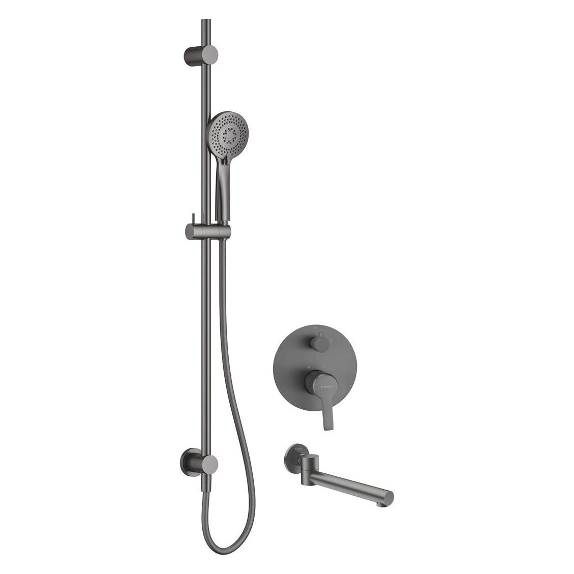 Deante Concealed shower set with bath spout (NAC_D9QA)