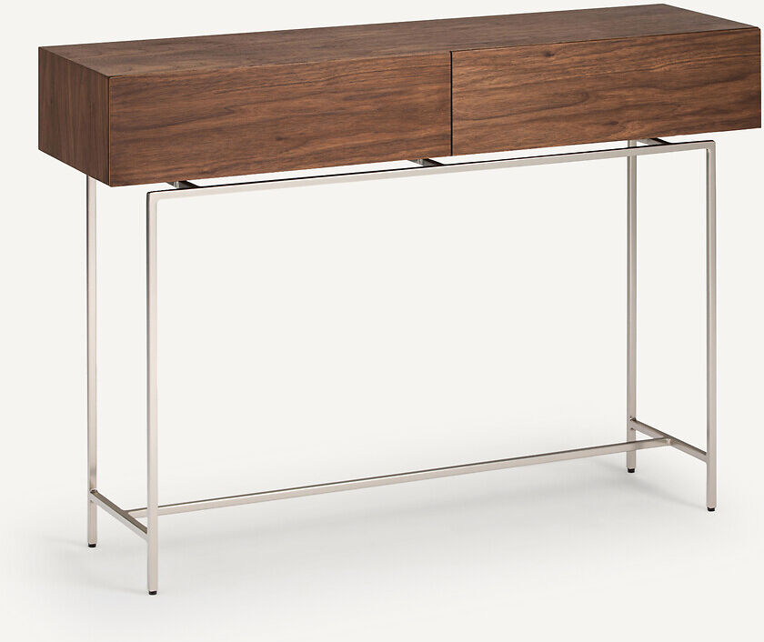 AM.PM Console noyer, 2 tiroirs, Oreko