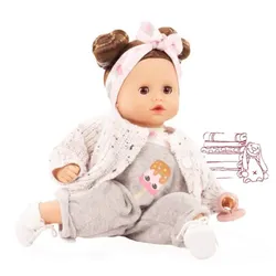 Götz - Muffin Popsicle Babypuppe mit braunen Haaren und braunen Schlafaugen 33cm