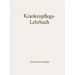 Krankenpflege-Lehrbuch, Fachbücher