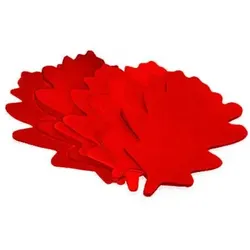 TCM FX Slowfall Konfetti Eichenblätter 120x120mm, rot, 1kg