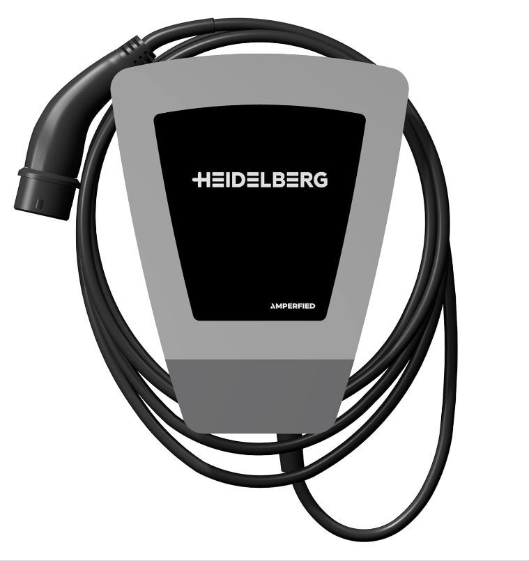 Wallbox Home Eco Europa. Zuverlässige & robuste 11-kW-Wallbox (5 m) für Dein Elektro- oder Hybridfahrzeug Black