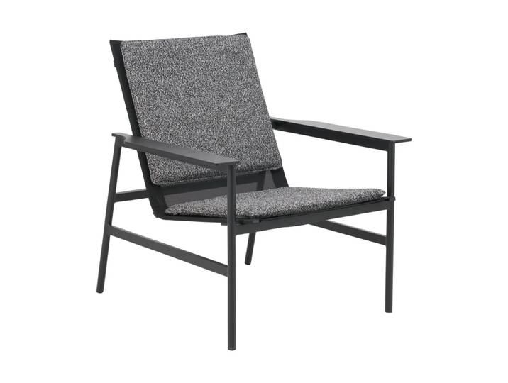 Brafab Soro Lounge­sessel Schwarz-Teddy ant
