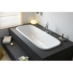 Hoesch Badewanne SingleBath Uno 1766x750 für Einbauversion Weiss 3687.010