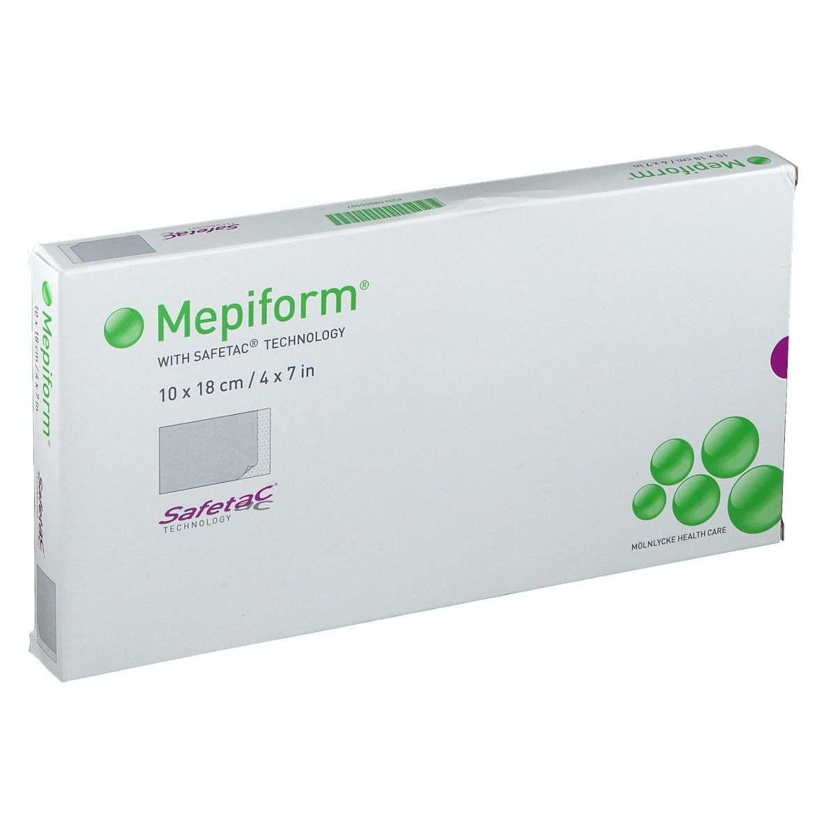 Mepiform 10x18 cm Verband 5 St