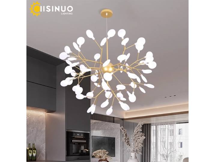 Moderne LED luciole suspension pour chambre salon cuisine salle à manger Bar Table décoration moderne romantique suspension luminaire