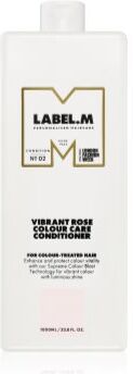 label.m Vibrant Rose Colour Care Conditioner condicionador hidratante para cabelo pintado 1000 ml. Vibrant Rose Colour Care Conditioner