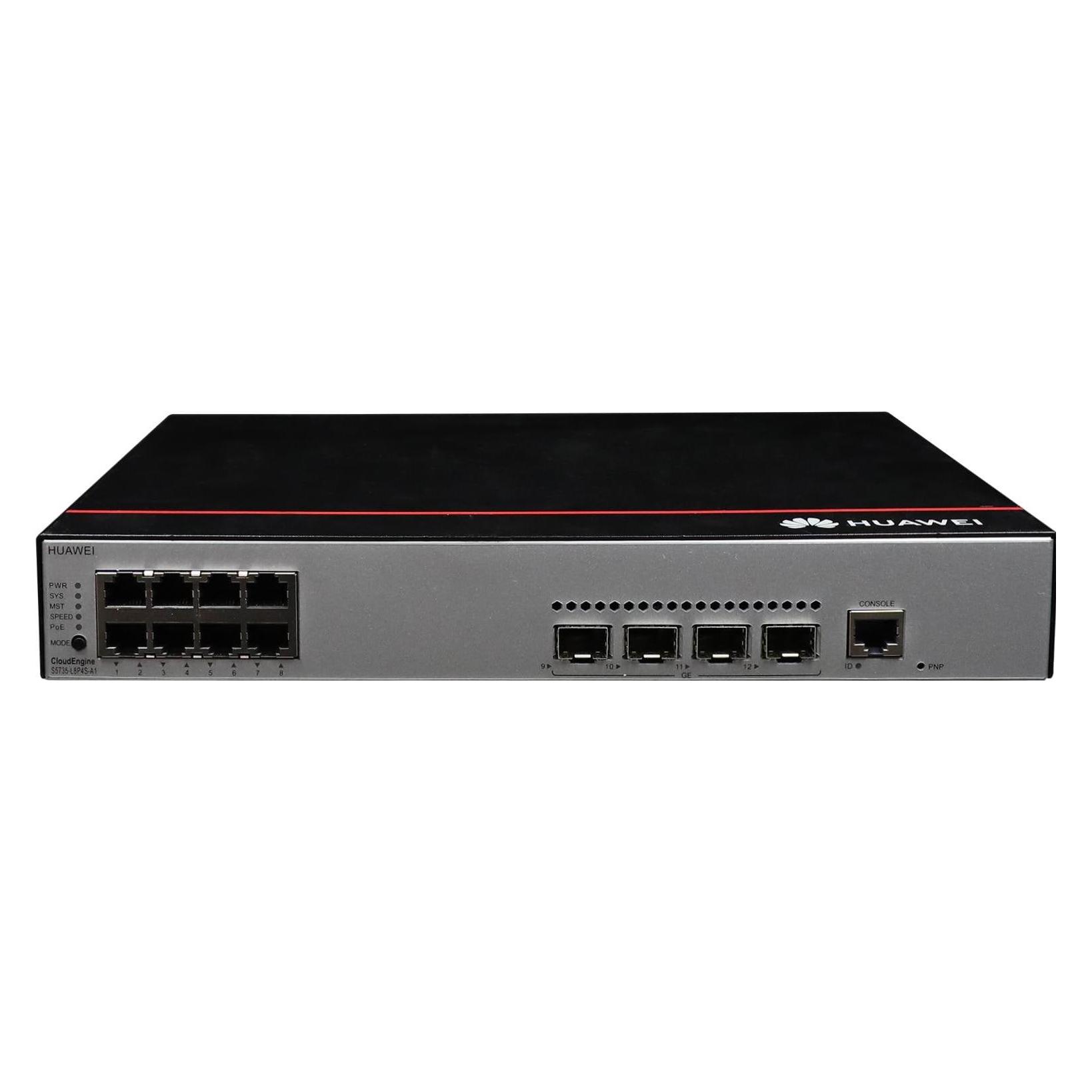 Huawei PoE+ Switch S5735-L8P4S-A1 12 Port (12 Ports) (98011295+88037BNM)