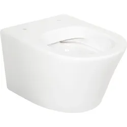 Wand-Tiefspül-WC Amur BxHxT: 360x350x530 mm Spülrandlos Keramik weiß Evenes