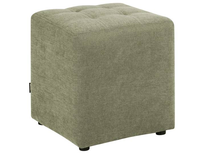 POUF Stoff Grün Kansas