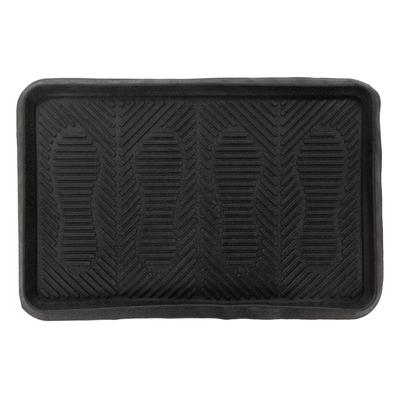 Fußmatte KAYOOM "First Step 125", schwarz, B:40cm H:28mm L:60cm, Gummi, Teppiche, Fußmatte, Türmatte, Eingang, Schale, Schuhablage, Plastik