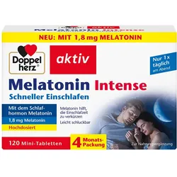 DOPPELHERZ Melatonin Tabletten 11 g