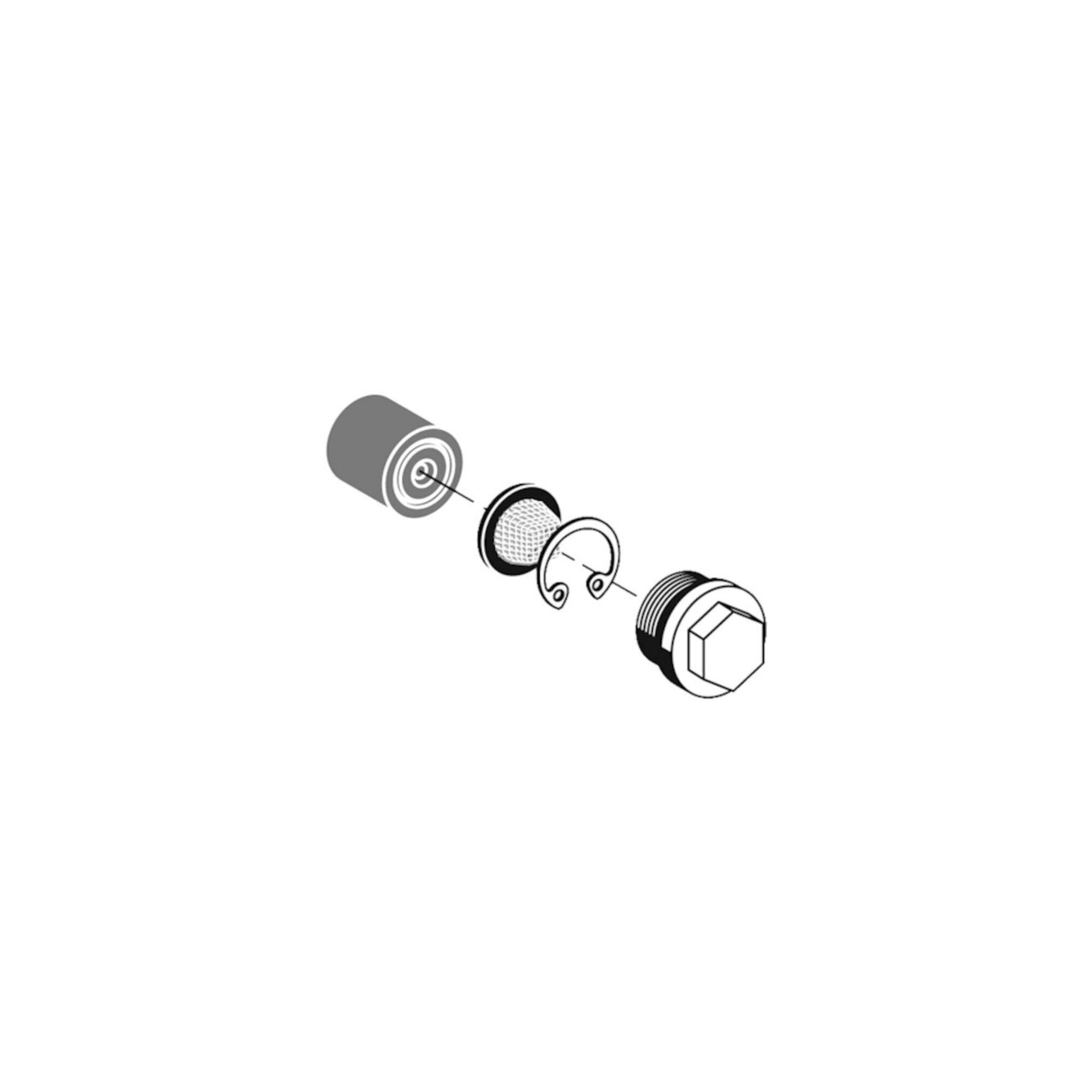 Schell Filterset LINUS für UP-Dusche/-Waschtischarmatur (020050099)