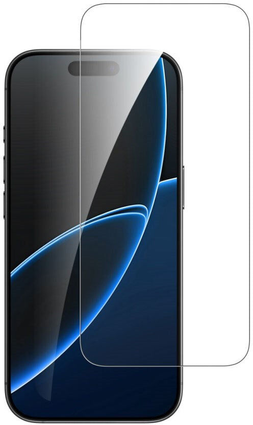 4Smarts iPhone Air Second Glass Hærdet Glas m. Monteringsramme - Case Friendly - Gennemsigtig