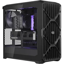 Cooler Master CoolerMaster Geh HAF II 500 (Black) (E-ATX, Mini-ITX), PC Gehäuse, Schwarz