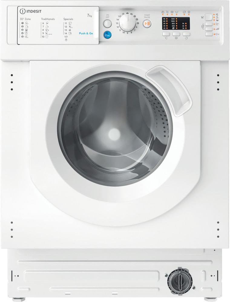 Indesit BI WMIL 71252 EU N, Frontlader, 7 kg, B, 71 dB, 1151 RPM, E