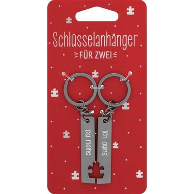 Paar-Schlüsselanhänger 'Du, ich'