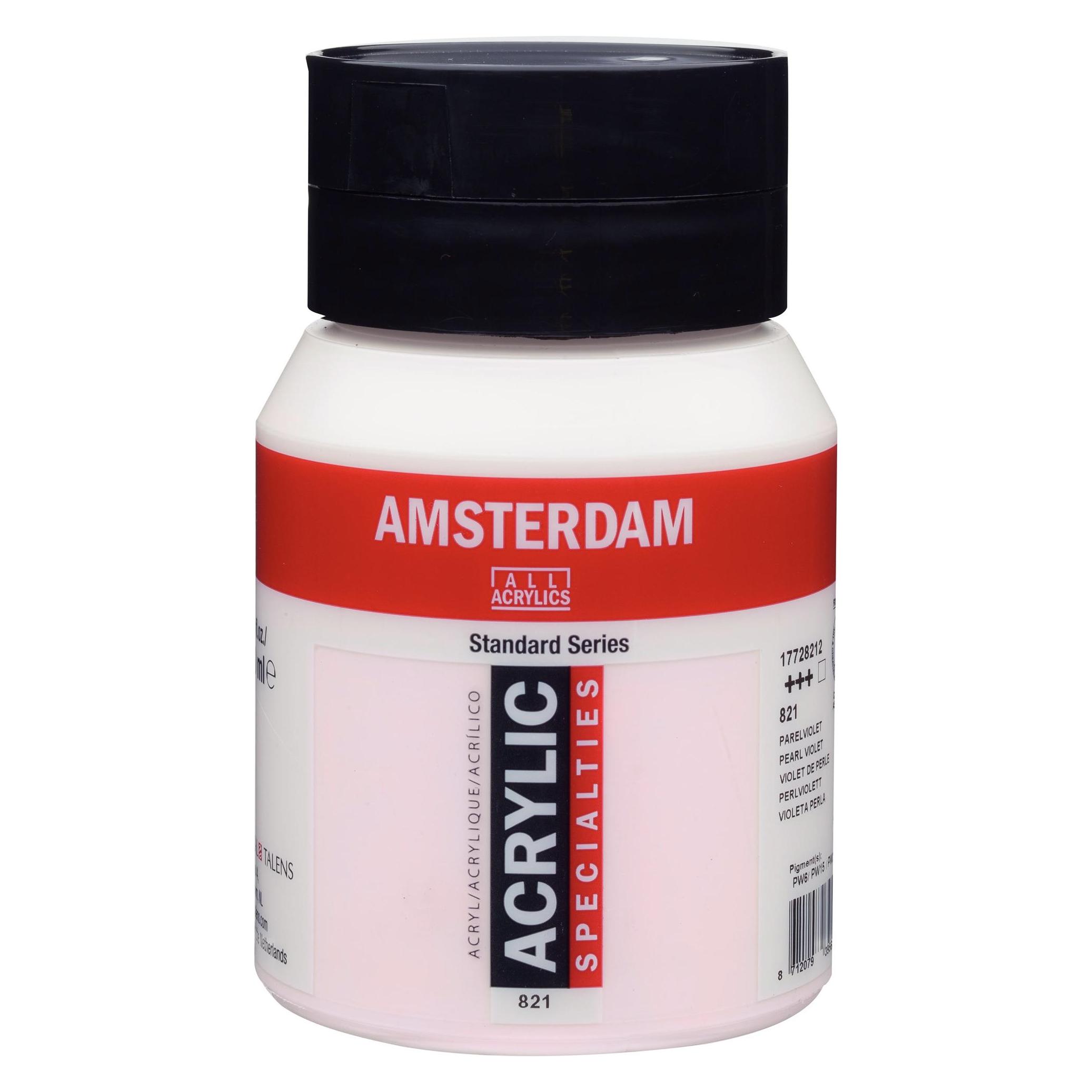 Talens Acrylfarbe Amsterdam 500ml 17728212 perlviolett (500 ml) (17728212)