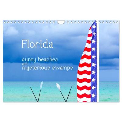Florida – sunny beaches and mysterious swamps (Wall Calendar 2027 DIN A4 landscape), CALVENDO 12 Month Wall Calendar