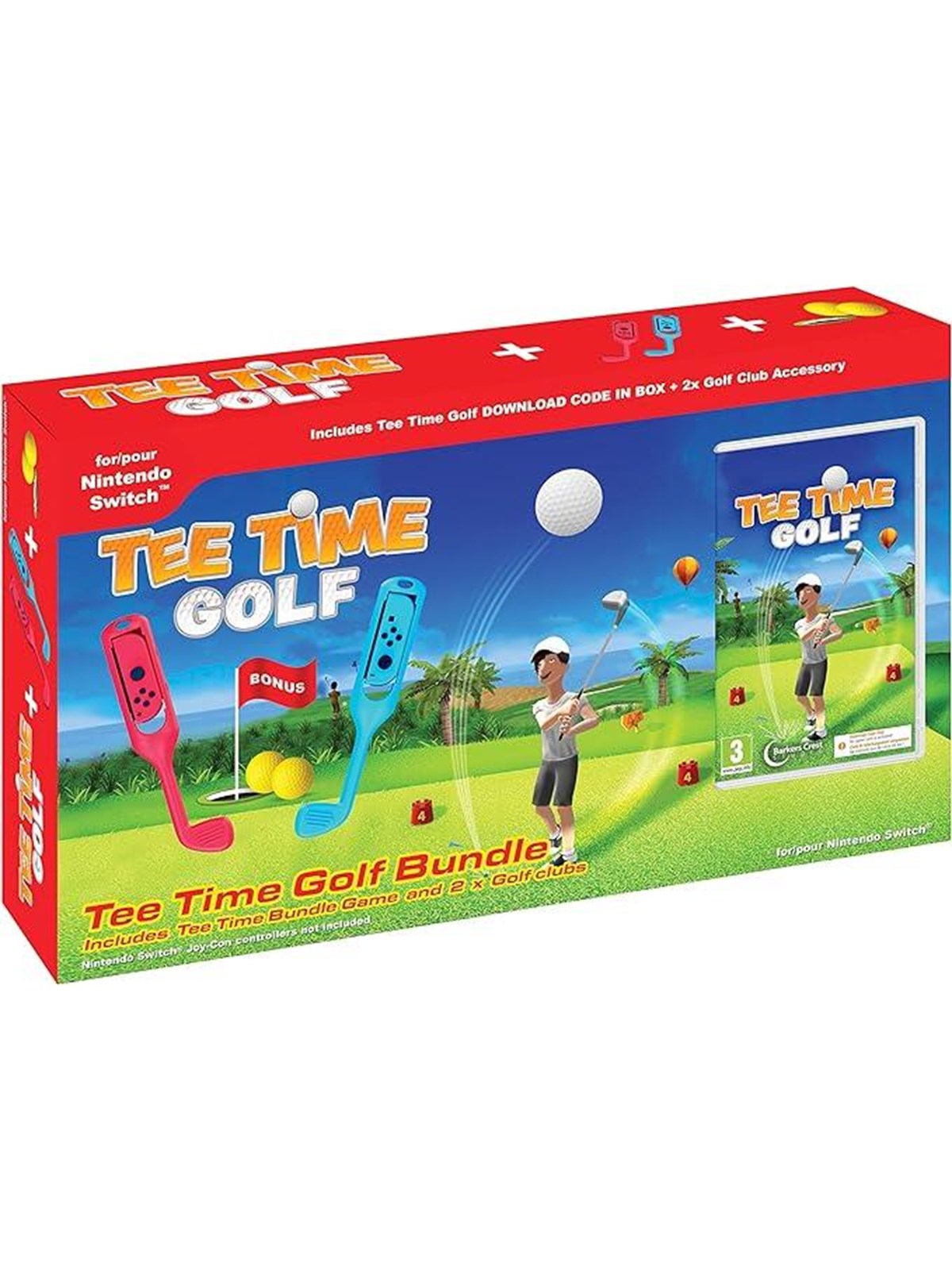 Tee Time Golf Bundle - Nintendo Switch - Sport - PEGI 3