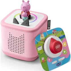 tonies - Toniebox 2 - Starter Set - Rosa Play Set Peppa Pig