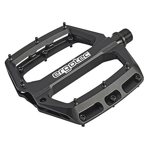 Ergotec Pedale EP-P, 105x110mm Standfläche, Alu, Nadellager & Gleitlager, schwarz (86067001)