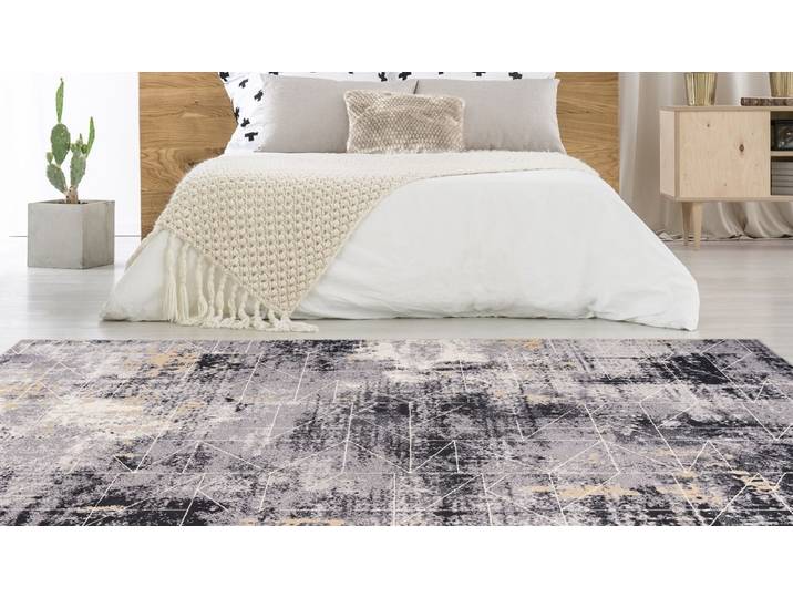 Teppich PADIRO Piemont 425 , bunt (multi), B:80cm H:11mm L:150cm, Polyester, Teppiche, Teppich