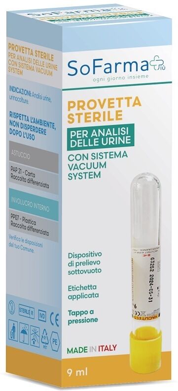 Sofarmapiu' Sf+ Vacutest Prov 9ml