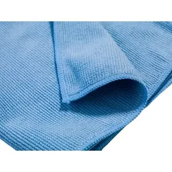 CleanClub Mikrofasertuch Professional Light Blau 40x40 cm – 10 Stück Reinigungst...