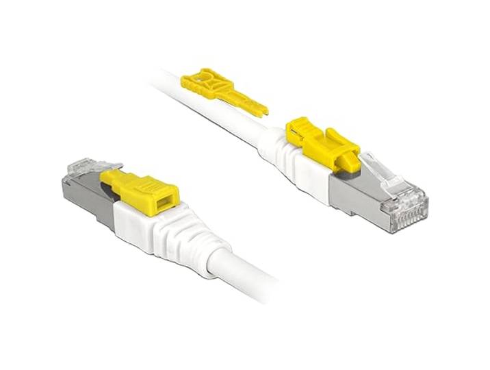 DELOCK Kabel RJ45 Secure Cat.6A 5 m