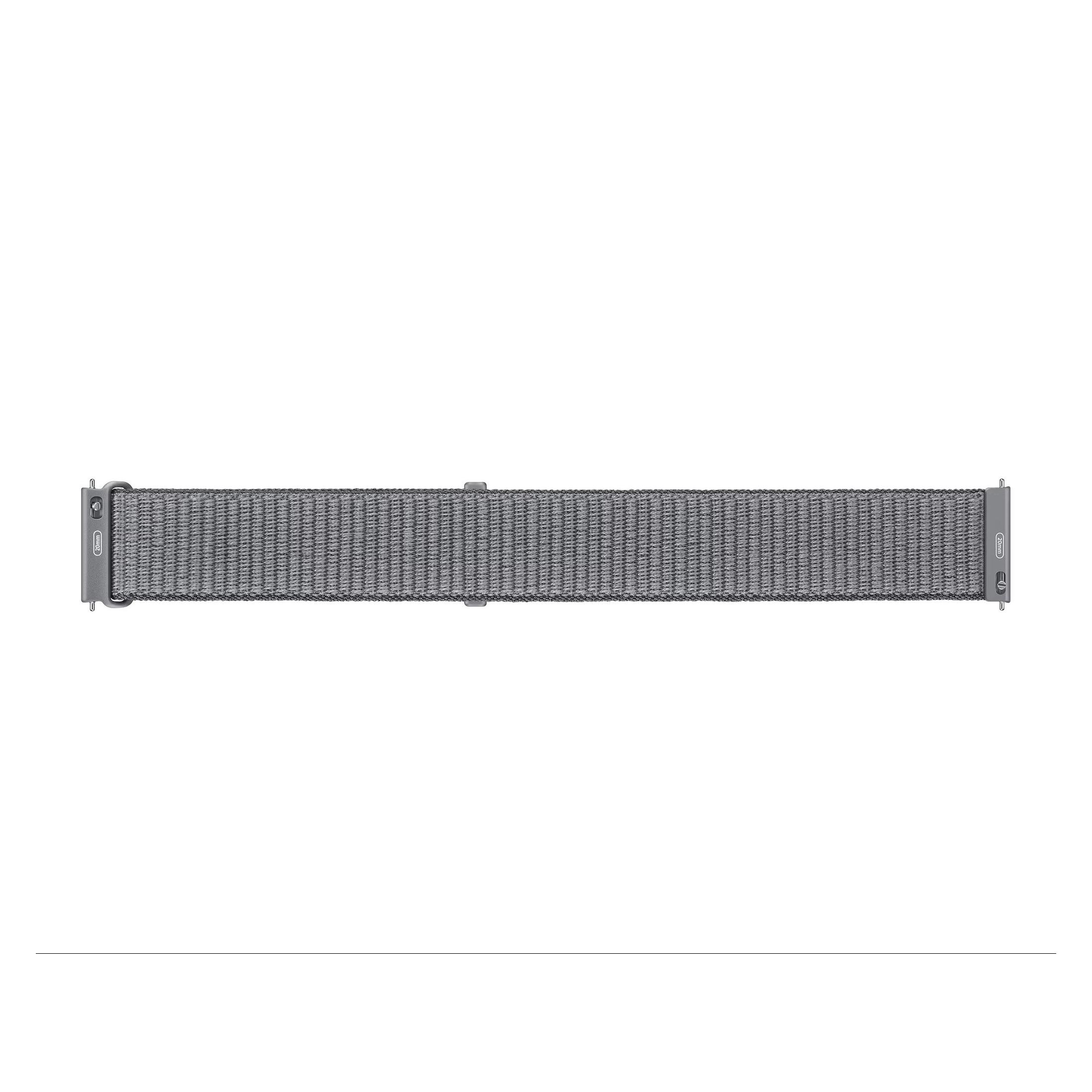 Samsung Nylonband Fabric Band Gray (20 mm, Nylon, Spandex) (ET-SVR86MJEGEU)