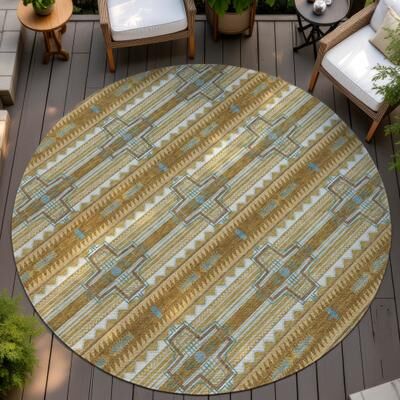 Addison Rugs Machine Washable Indoor/ Outdoor Modern Silt Chantille Rug