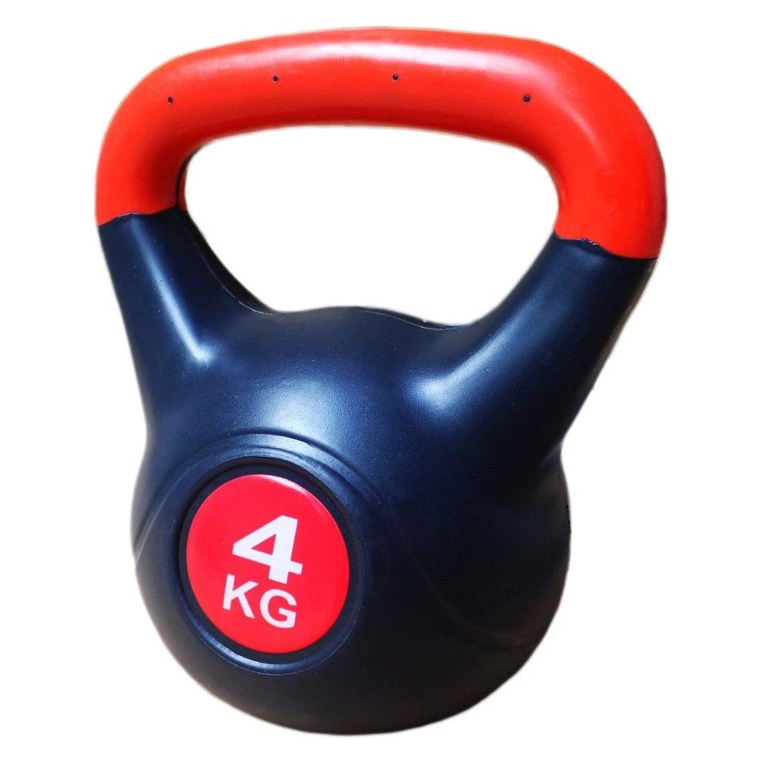 Kubi Sport Kettlebell Kubisport Kettlebell Kettle Obciążenie Ciężarek do Ćwiczeń Treningu KUBISPORT 4 kg (76668514)