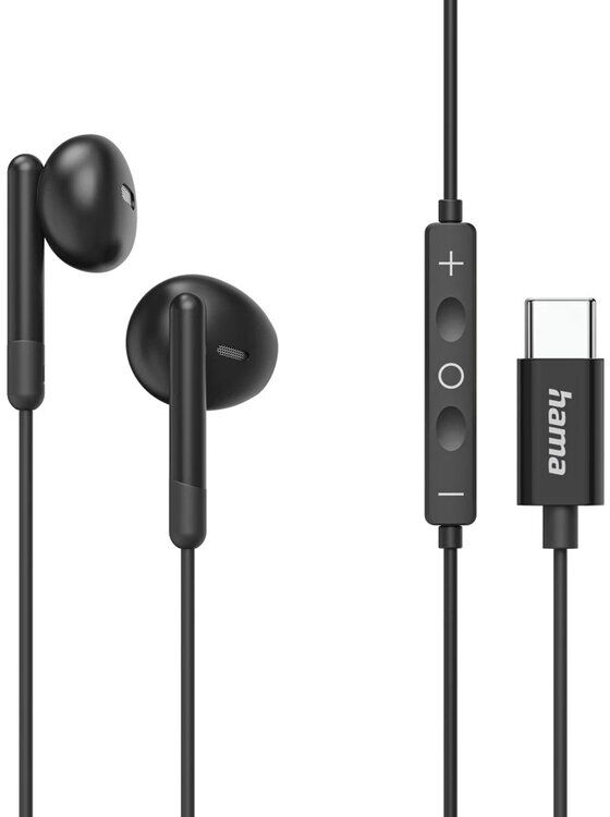 AURICULAR HAMA CLASSY USB-C PRETO