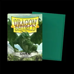 Dragon Shield: Green - Classic Sleeves - Standard Size