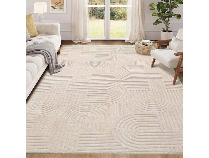 Tapis de salon - Antidérapant Lavable en machine - Salon chambre bureau - 160x230cm